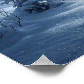 Aurora Deer Northern Lights ポスター (角)