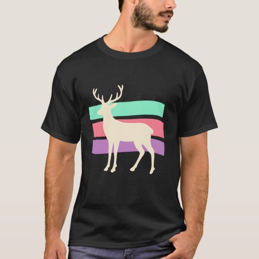Aurora Deer Tシャツ (正面)