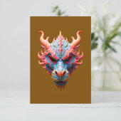 Aurora Dragon Mask サンキューカード (スタンド正面)