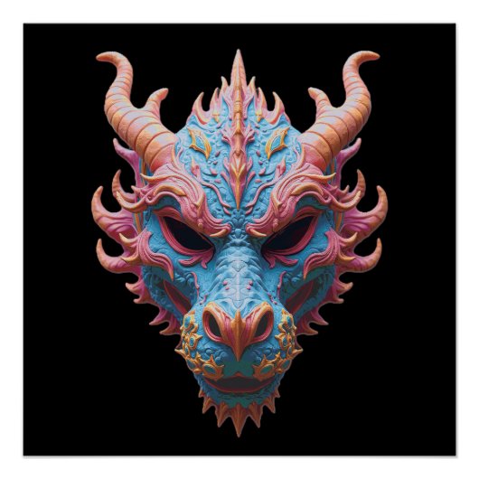 Aurora Dragon Mask ポスター (正面)