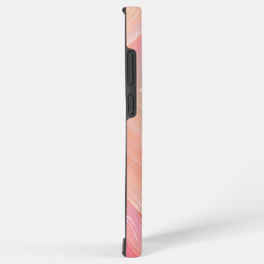 Aurora Gradient Fluid Art Phone Case Samsung Galaxyケース (右側面)