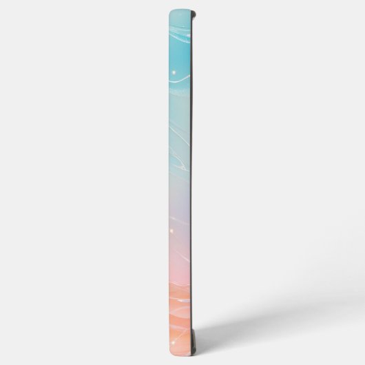 Aurora Gradient Fluid Art Phone Case Samsung Galaxyケース (左側面)