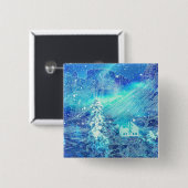 Aurora In Valleys 缶バッジ (正面&裏面)