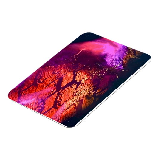 Aurora-Inspired Luxury Art マグネット (左側)