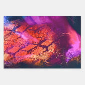 Aurora-Inspired Luxury Art ラッピングペーパーシート (正面3)