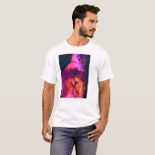 Aurora-Inspired Luxury Art Tシャツ (正面フル)