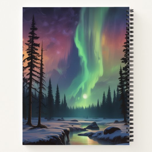 Aurora Invernal ノートブック (裏面)
