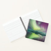 Aurora Lights in Lagoon | Jokulsarlon, Iceland ノートブック (内部)