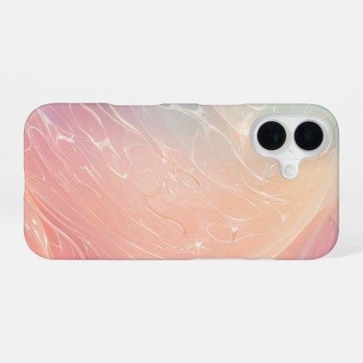 Aurora Mermaid's Dream Phone Case iPhone 16ケース (裏面横)