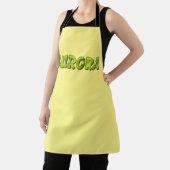 Aurora Name Kiwi Design Küchenschürze Schürze エプロン (インサイチュ)