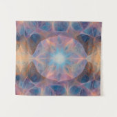 Aurora Nexus:幾何学的な放射光 タペストリー (正面(横))