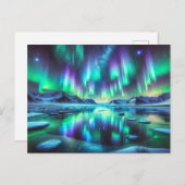 Aurora Nightscape – はがき (正面/裏面)