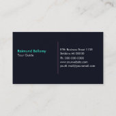 Aurora Northern Lights 名刺 (裏面)