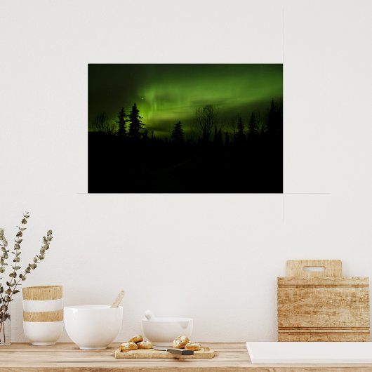 Aurora over Denaliポスター ポスター (キッチン)