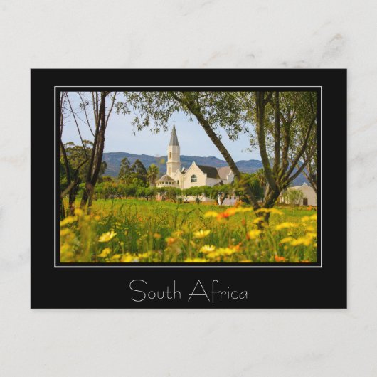 Aurora South Africa自然建築はがき ポストカード (正面)