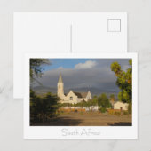 Aurora South Africa自然建築はがき ポストカード (正面/裏面)