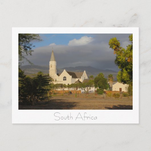 Aurora South Africa自然建築はがき ポストカード (正面)