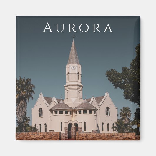 Aurora South Africa SAアーキテクチャ自然磁石 マグネット (正面)