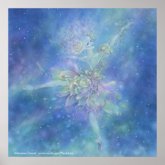 Aurora Square Print ポスター (正面)