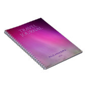 Aurora Travel Journal Name Year Notebook ノートブック (右側)
