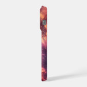 Aurora Veil Nebula Design iPhoneケース (左側面)