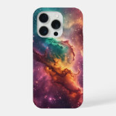 Aurora Veil Nebula Design iPhoneケース (裏面)