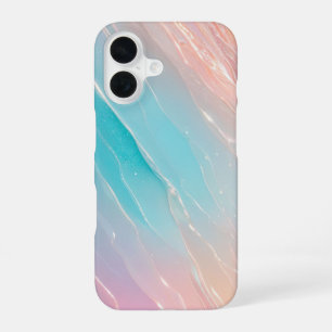 Aurora Wave Pastel Gradient Phone Case iPhone 16ケース