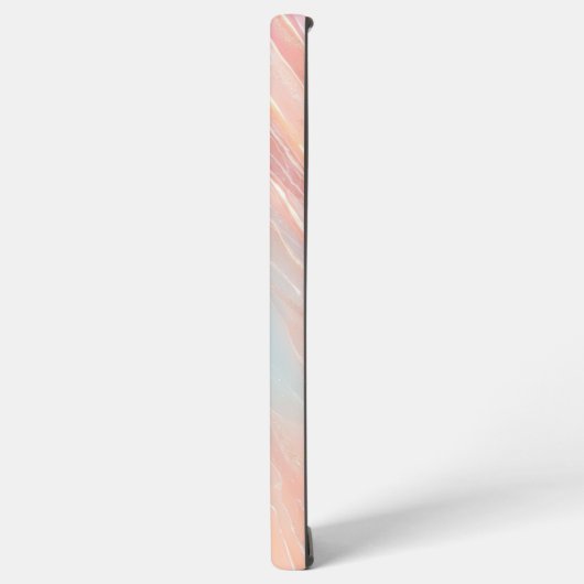 Aurora Wave Pastel Gradient Phone Case Samsung Galaxyケース (左側面)