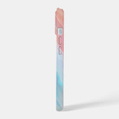 Aurora Wave Phone Case iPhone 15ケース (左側面)