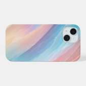 Aurora Wave Phone Case iPhone 15ケース (裏面横)