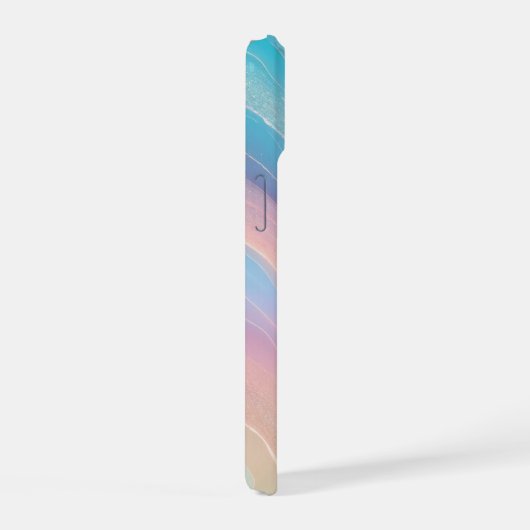 Aurora Wave Phone Case iPhone 15ケース (右側面)