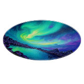 Aurora's Magical Night Sky Dance Design カッティングボード (角)