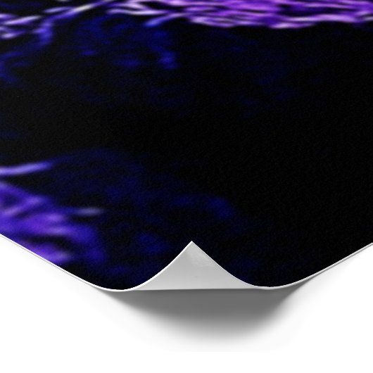 Aurora's Magical Night Sky Dance Design ポスター (角)