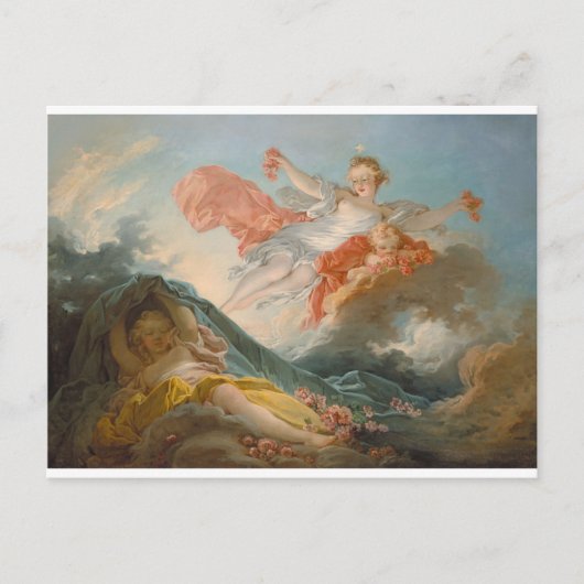 Aurore by Jean-Honore Fragonard ポストカード (正面)
