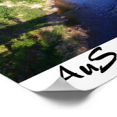 AuSable Chasm、NY ポスター (角)