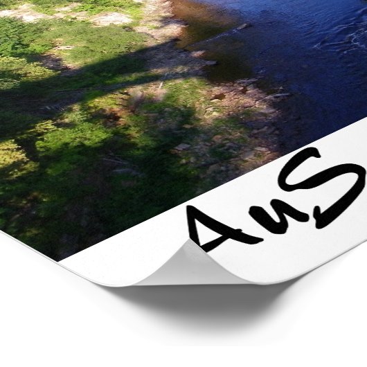 AuSable Chasm、NY ポスター (角)