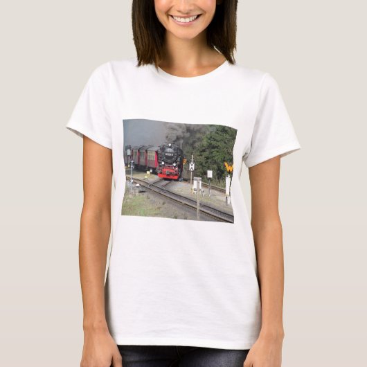 Ausfahrt HSB Bahnhof Tシャツ (正面)