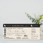 ausgefallene Einladungskarte zum 40. Geburtstag 招待状 (スタンド正面)