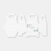 AUSHAダスティブルーフローラボーイベビーシャワー フェイバーボックス (折り畳みなし)