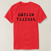 Auslan Teacher Tシャツ (デザイン正面)