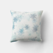 AUsome Winter Giraffe – Cute Autism Awareness Snow クッション (裏面)