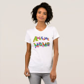 ausomemama.png tシャツ (正面フル)