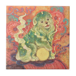 Auspicious Komainu: Guardian of Yuzen Dreams (A) タイル