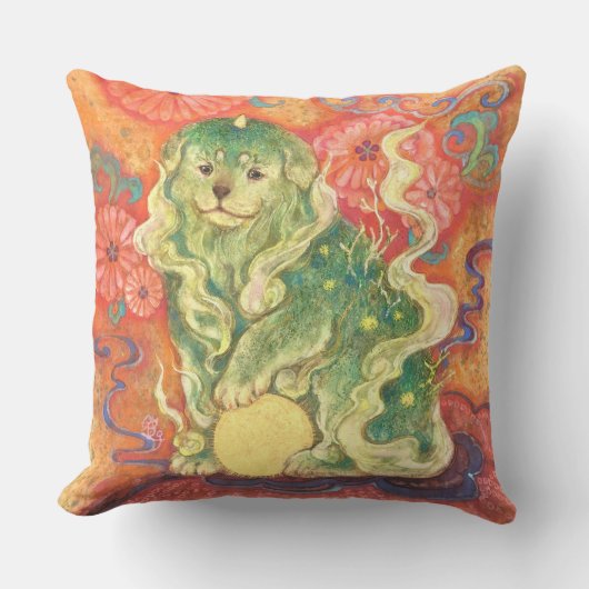 Auspicious Komainu: Guardian of Yuzen Dreams (Un  クッション (正面)