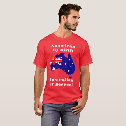 Aussie by Descent Tシャツ (正面フル)