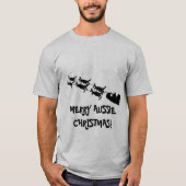 Aussie Christmas Gifts, Mens Raglan Shirt Tシャツ (正面)
