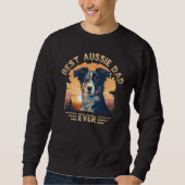 Aussie DAD Australian Shepherd 1 スウェットシャツ (正面)