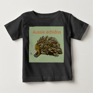 Aussie echidna ベビーTシャツ