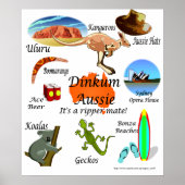 Aussie icons, ポスター (正面)