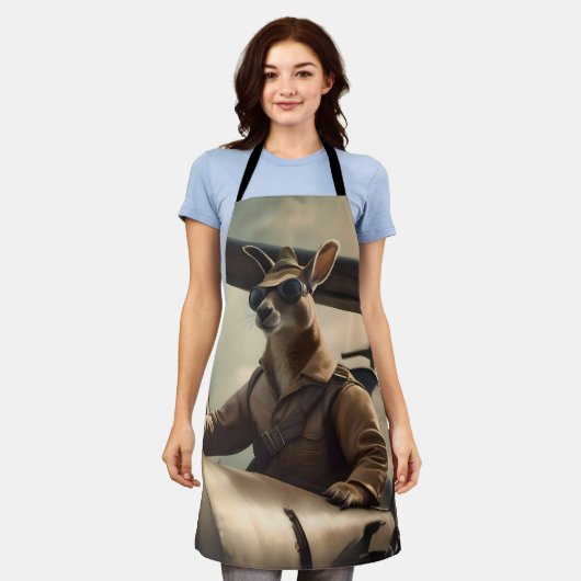 Aussie Kangaroo Pilot, エプロン (着用した状態)